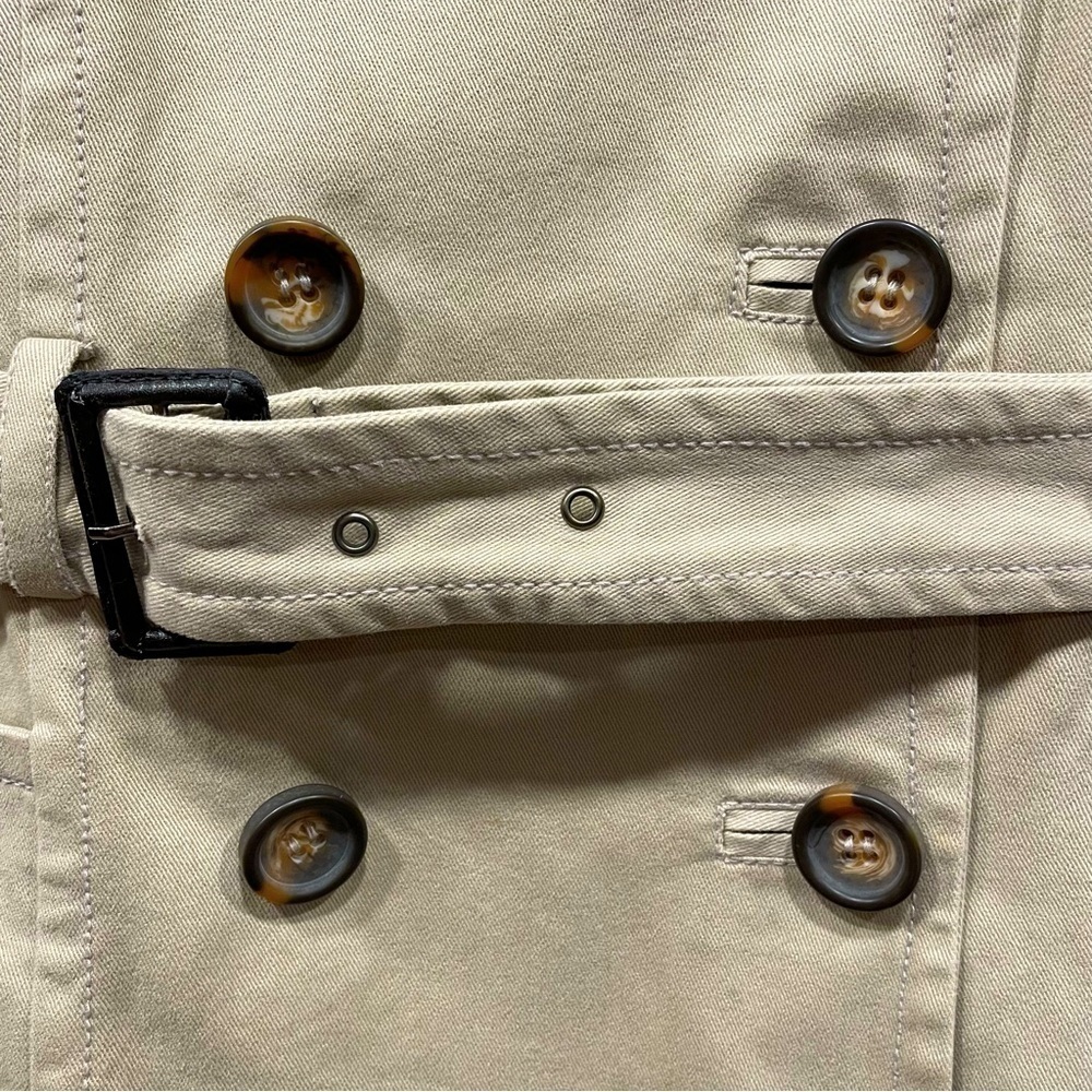 Zara Beige Trench Coat - Picture 5 of 12